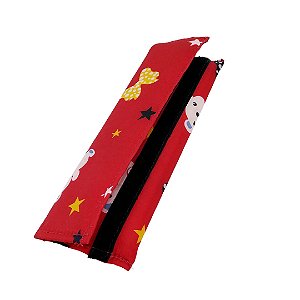 Capa para Cinto de Segurança Infantil - Vermelho